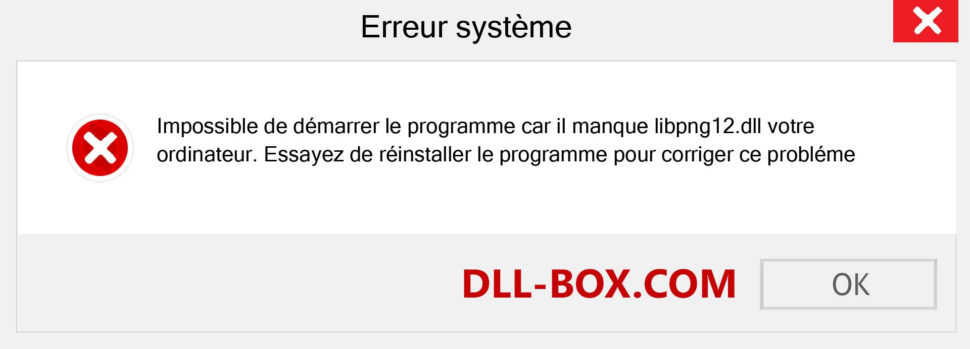 Le fichier libpng12.dll est manquant ?. Télécharger pour Windows 7, 8, 10 - Correction de l'erreur manquante libpng12 dll sur Windows, photos, images